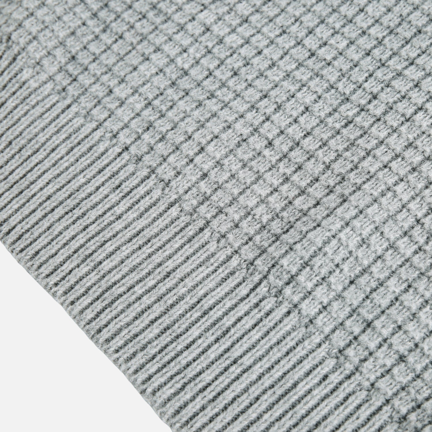 Textured Half-Zip Knit Sweatshirts