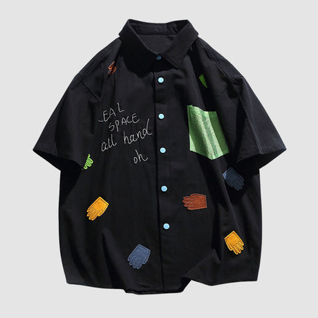 Colorful Patch Shirts