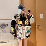 Cartoon Rabbit  Baseball Jacket