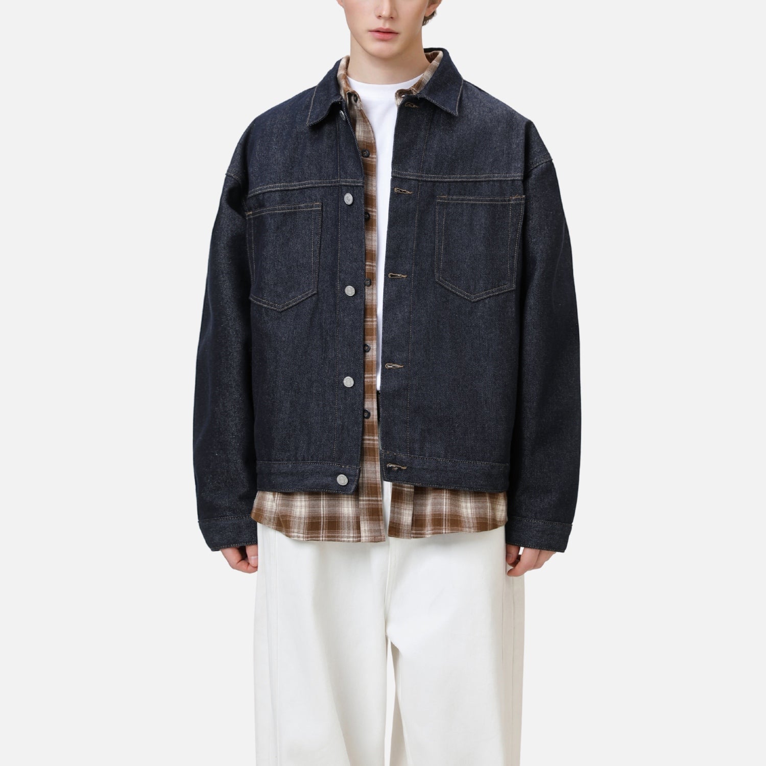 Raw Stitch Denim Jacket