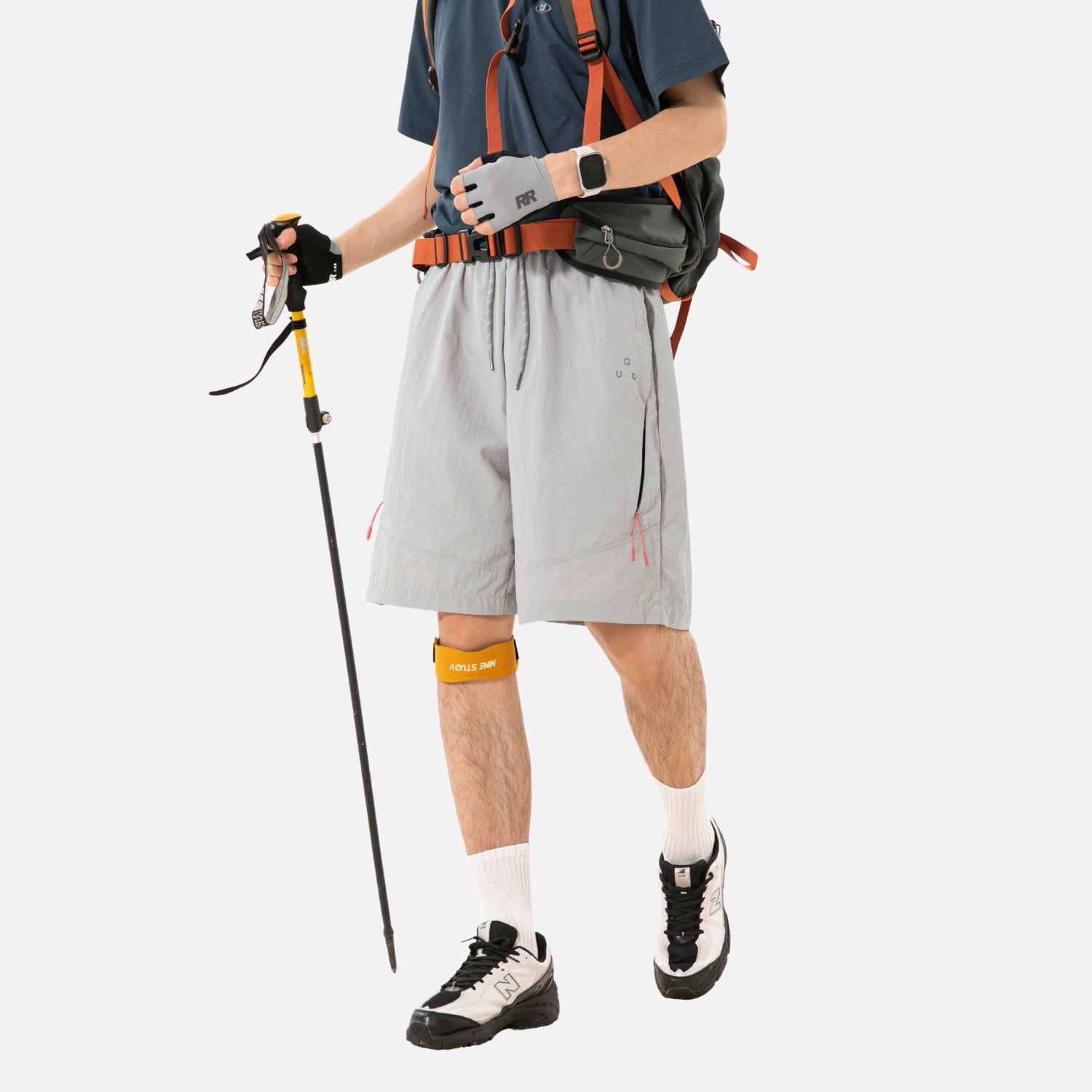 Water-Resistant Mesh Shorts