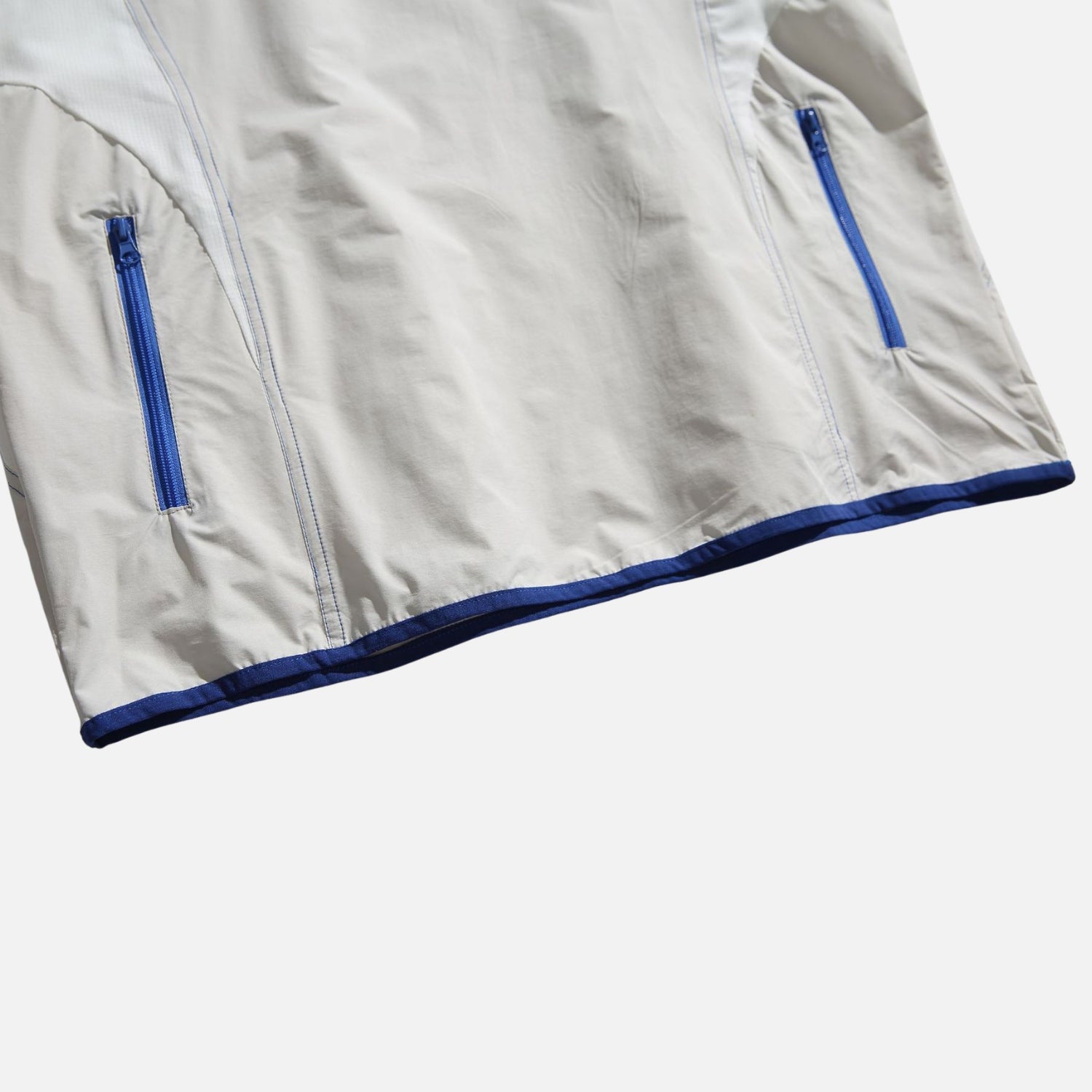 Patchwork Zipper Pocket Sweatshirt