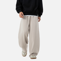 Paneled Texture Track Pants