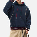 Heavyweight Vintage Contrast Embroidered Hoodie