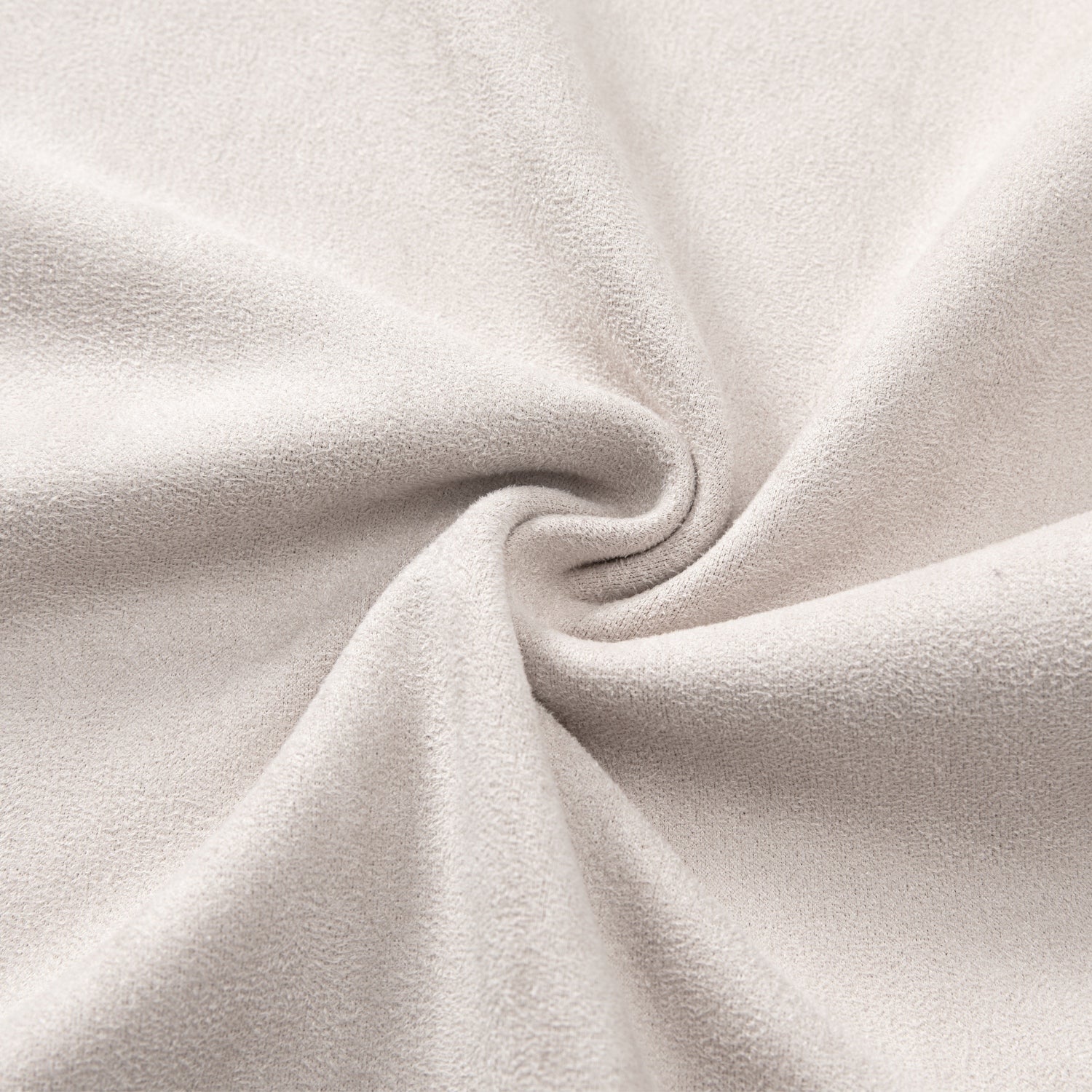 Paneled Faux Suede Short Sleeve Tee