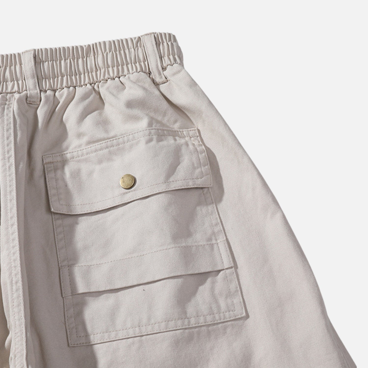 Stitched Casual Cargo Pants