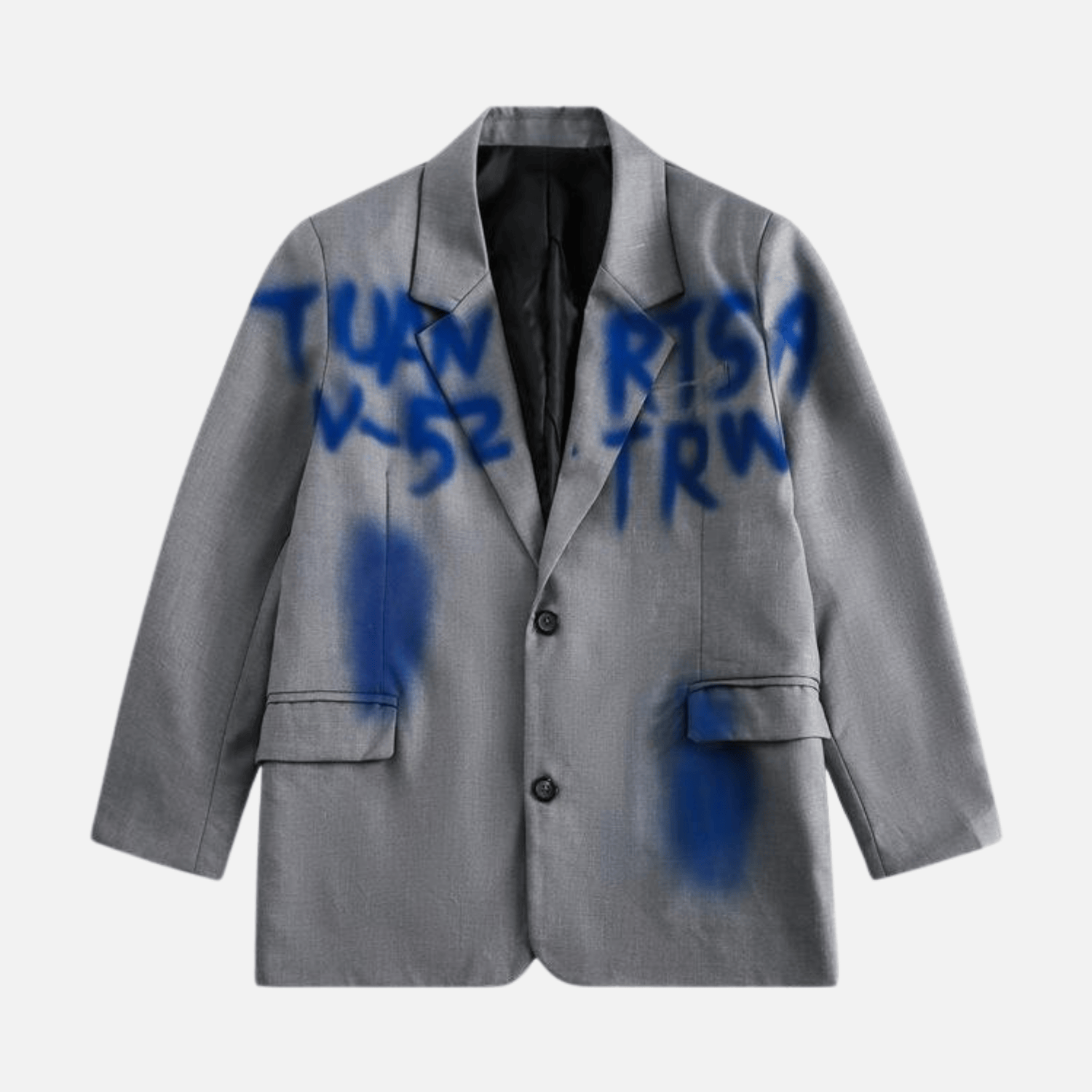 Blazer vintage inspirado en el grafiti