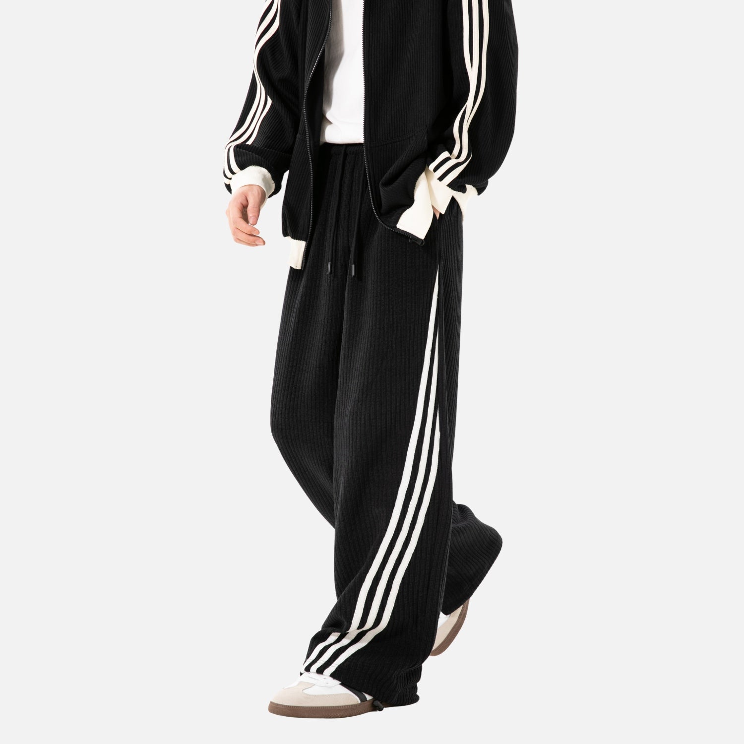 Heavyweight Contrast Track Pants