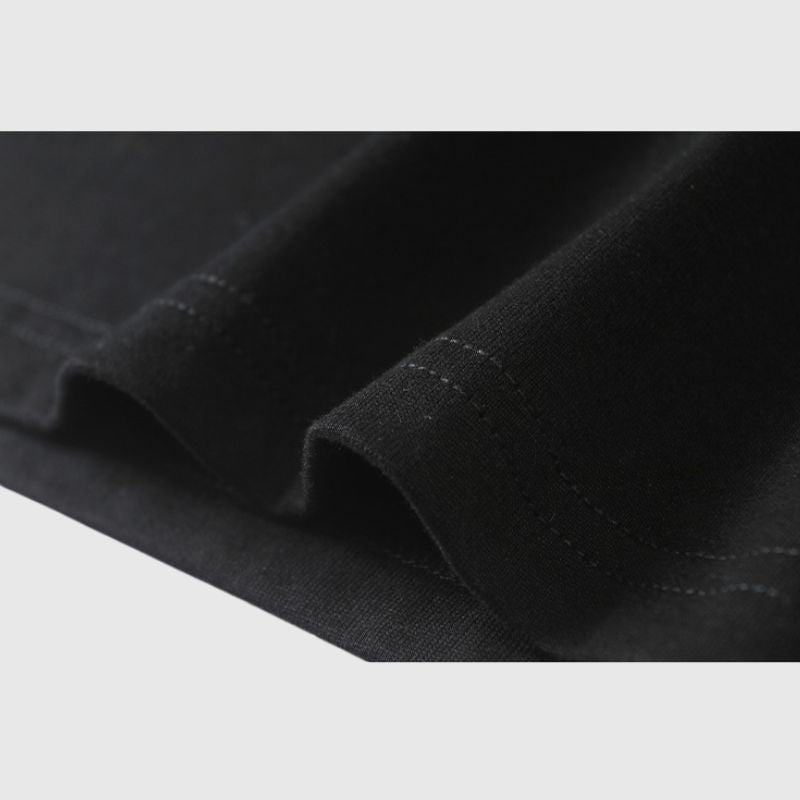 Baumwoll-T-Shirt mit vierzackigem Stern