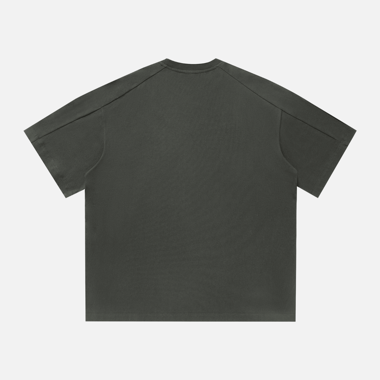 Camiseta de algodón bordada colorblock