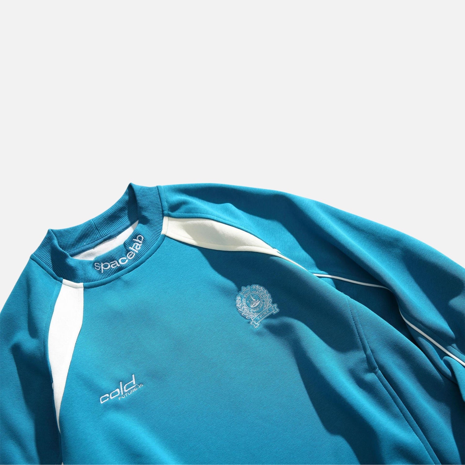 Japanese Colorblock Crewneck Sweatshirt