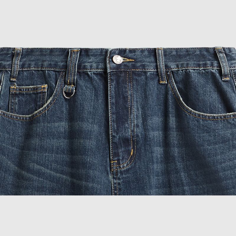 Washed Wide Leg Jorts