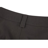 High Waist Pleated Lace-up Yamamoto Pants
