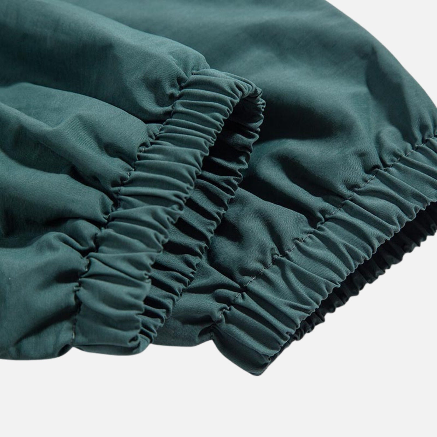 Solid Letter Print Hooded Windbreaker