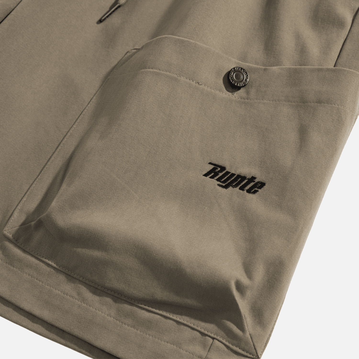 Pantalones cortos cargo con bordado de letras