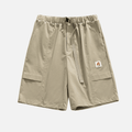 Buckle Belt Cargo Shorts