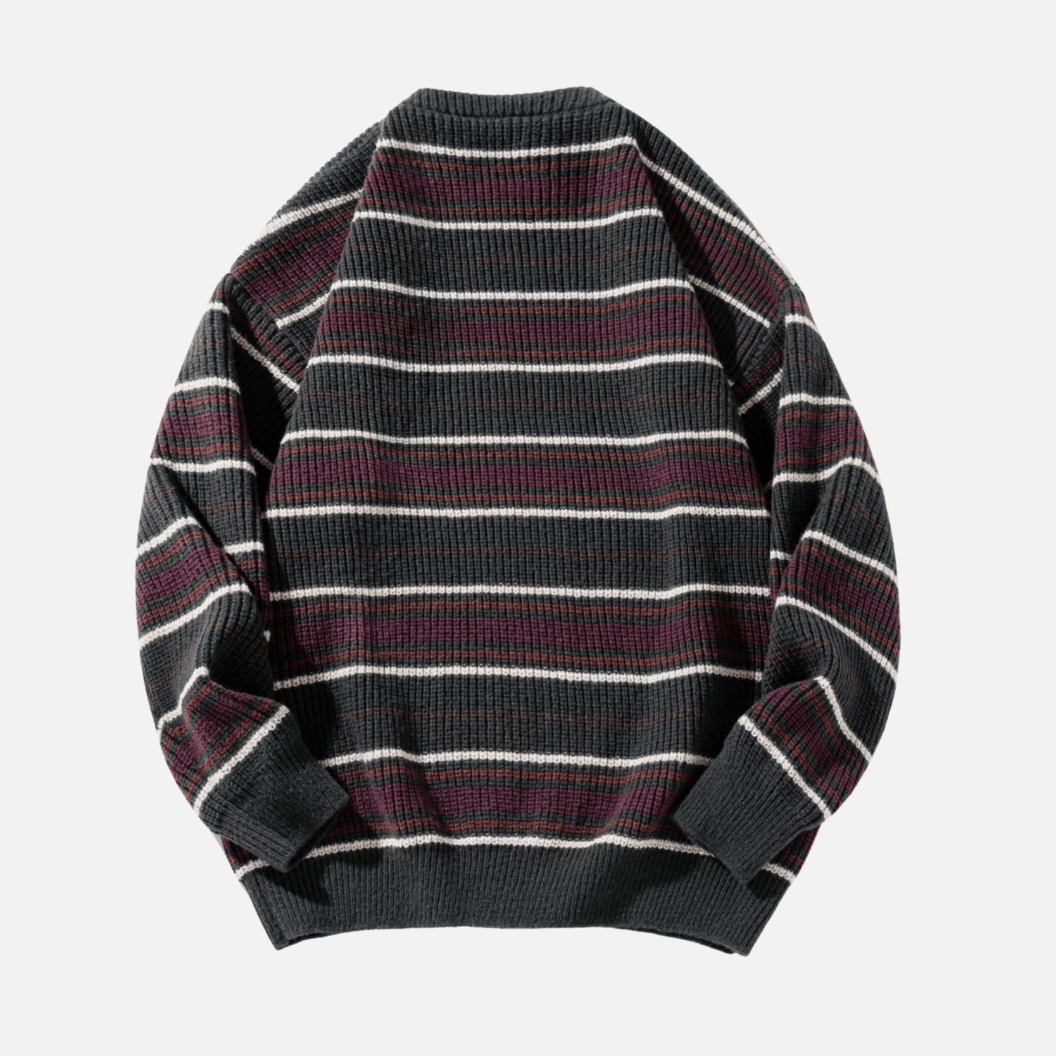 Vintage Striped Knit Sweater