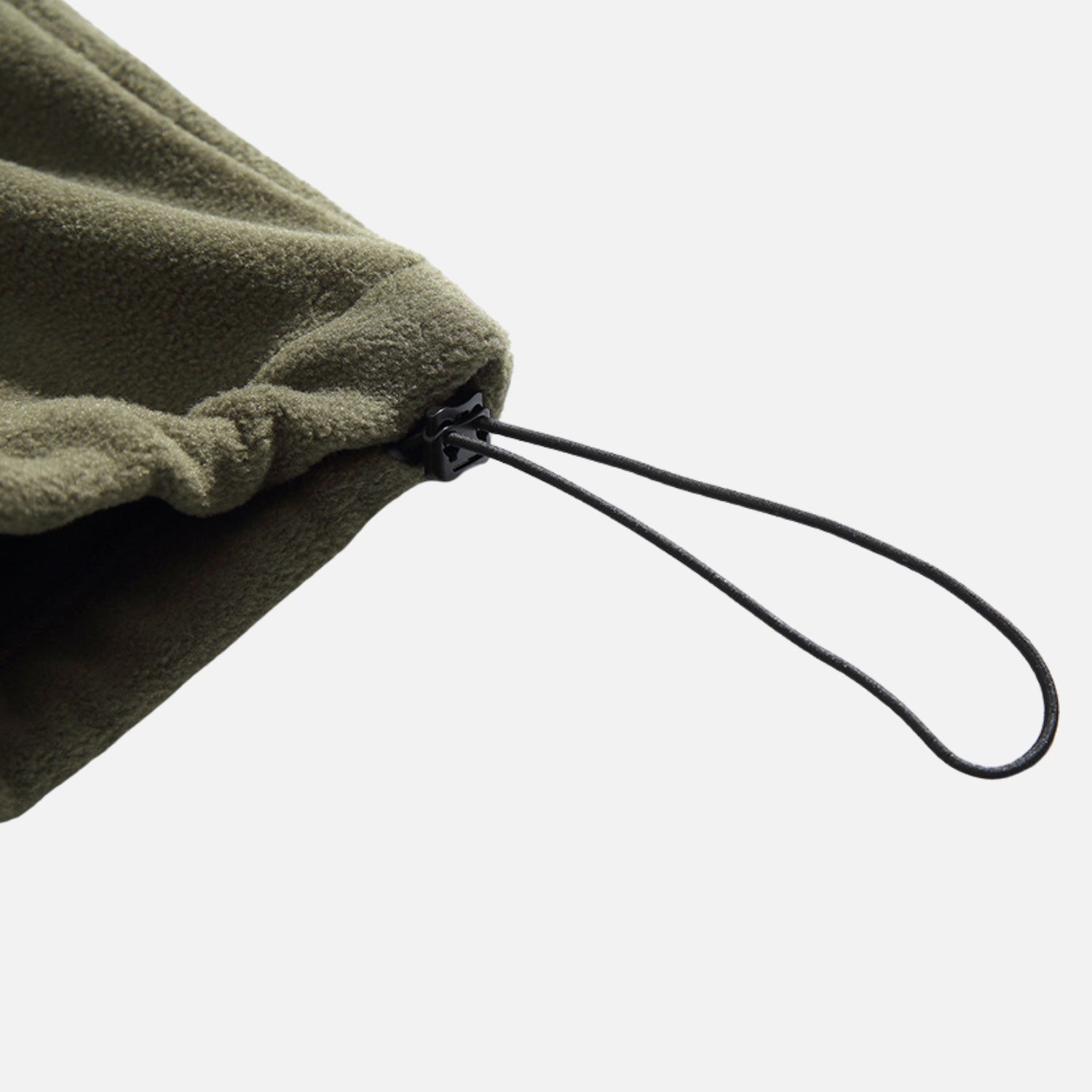 Embroidered Stand Collar Sweatshirt