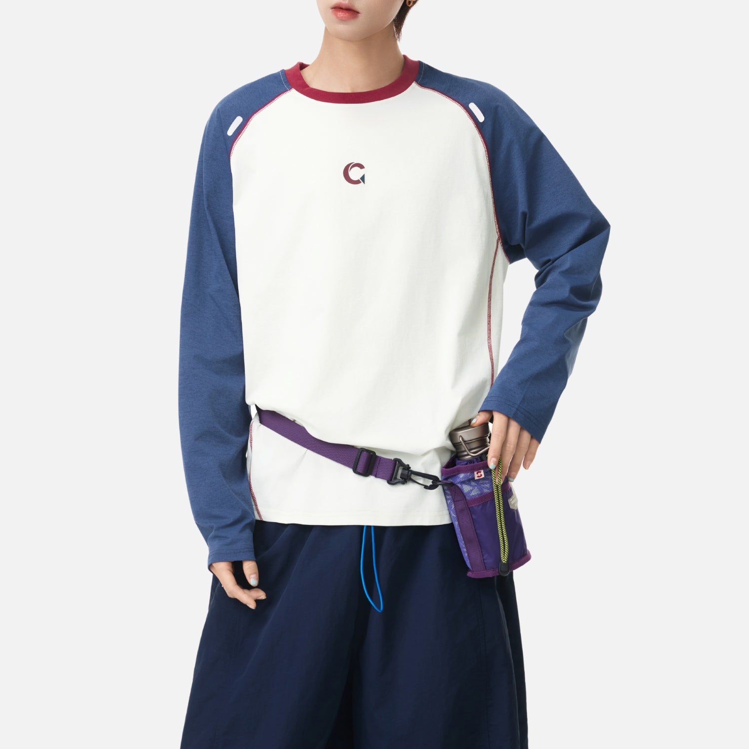 Vintage Raglan Long Sleeve Tee