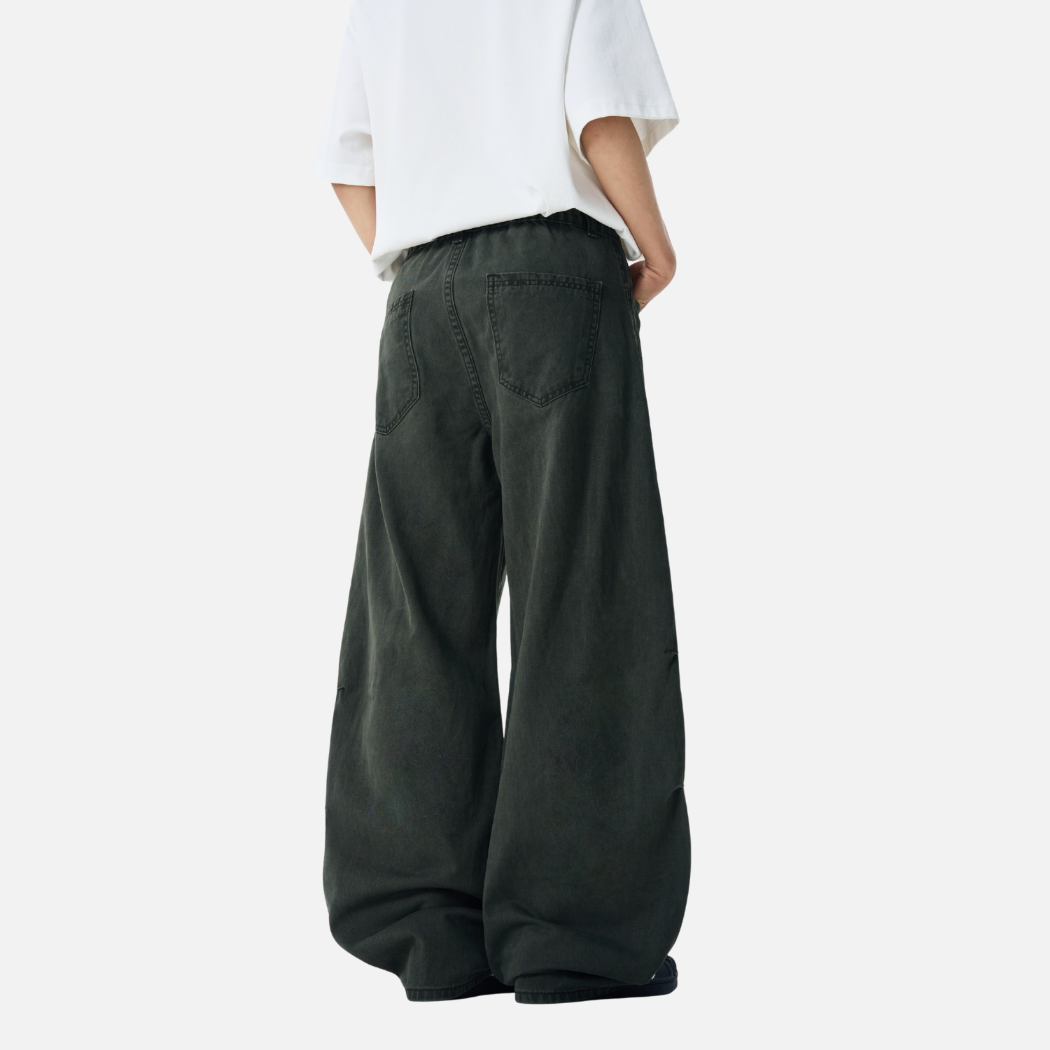 Japanische gewaschene Baggy-Hose für Fallschirmjäger