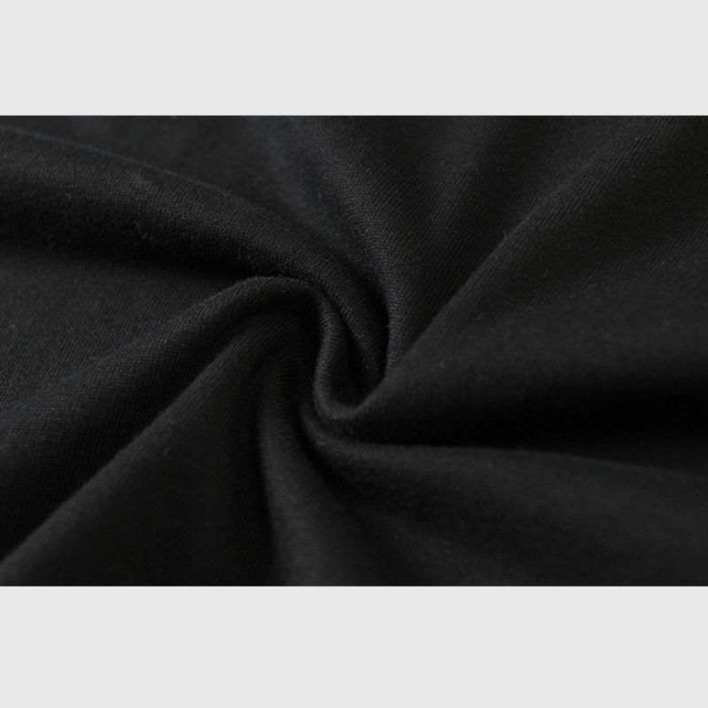 Baumwoll-T-Shirt mit vierzackigem Stern