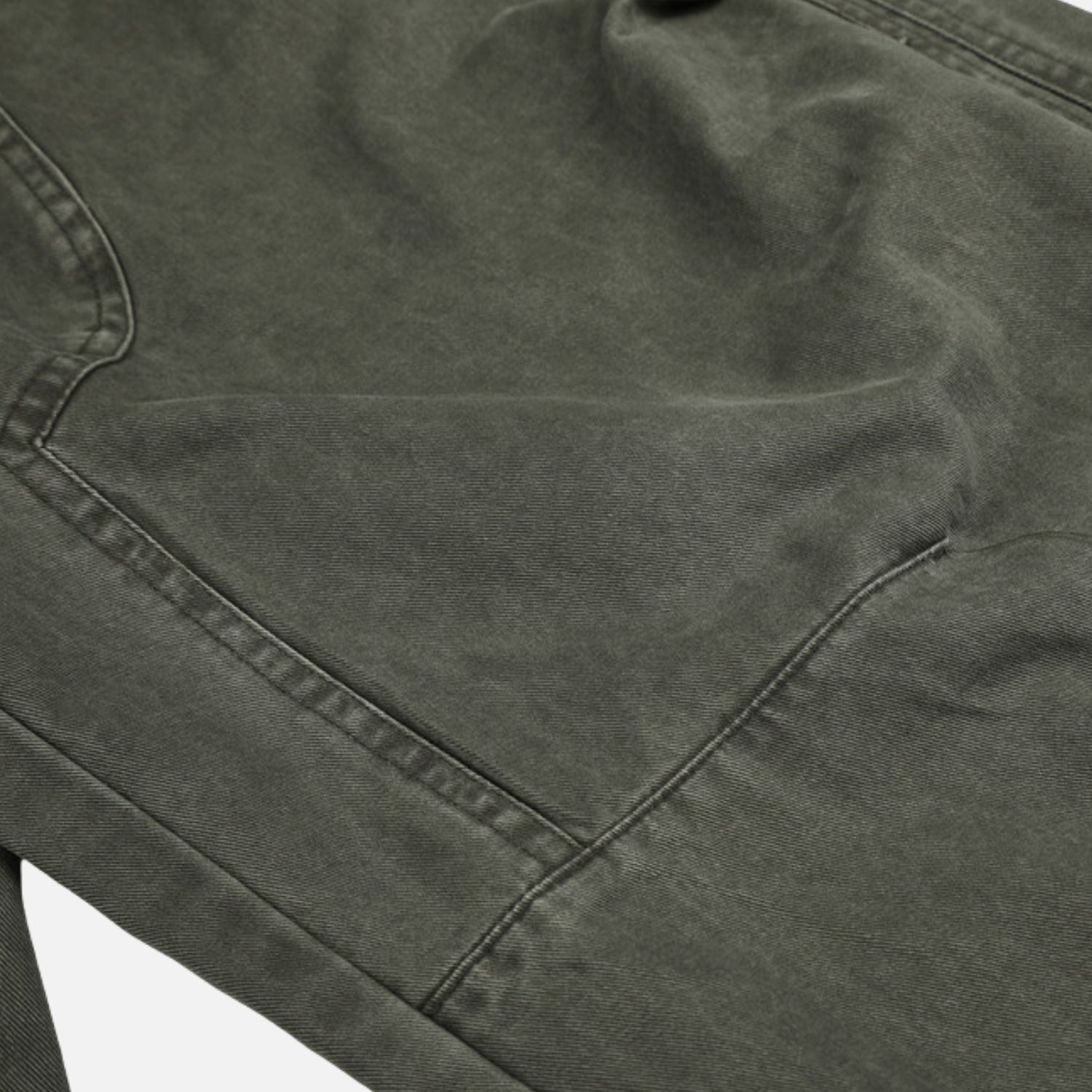 Punk-Inspired Washed Cotton Baggy Pants