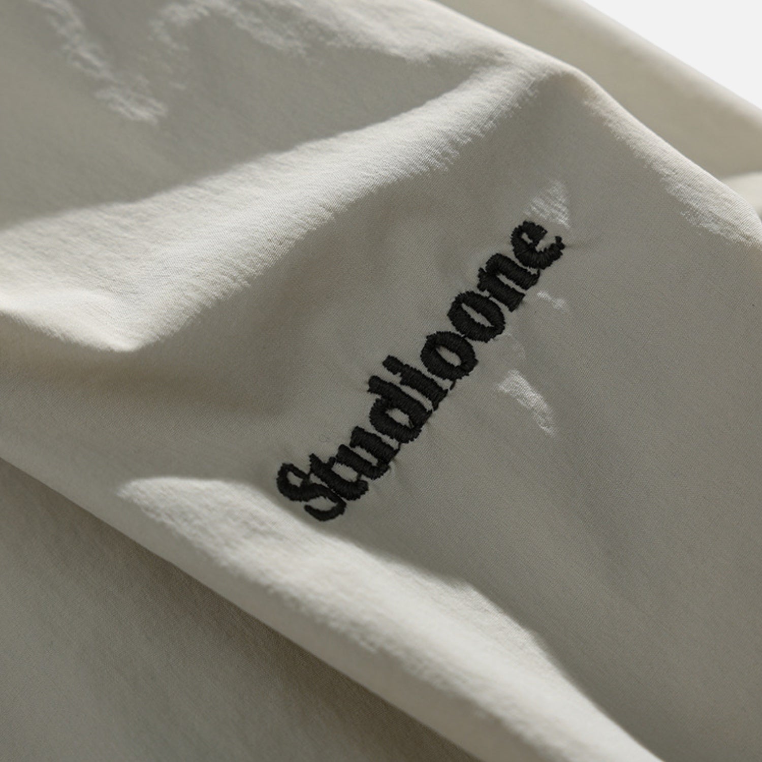 Deconstructed Embroidered Cargo Shorts