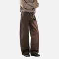Twill Baggy Cotton Pants