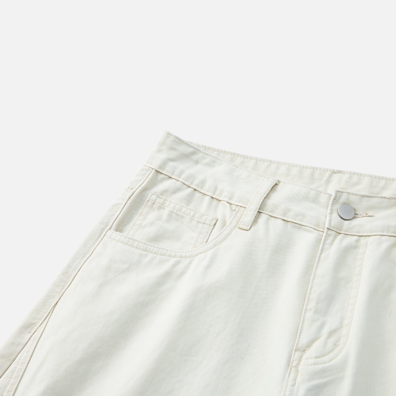Vintage Washed Cotton Baggy Pants