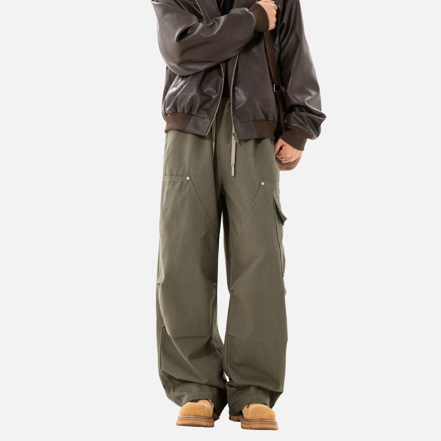 Japanese Utility Cargo Cotton Pants