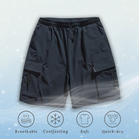 Ice Silk Cargo Shorts