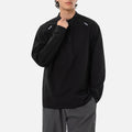 Half-Zip Stand-Collar Reflective Tee