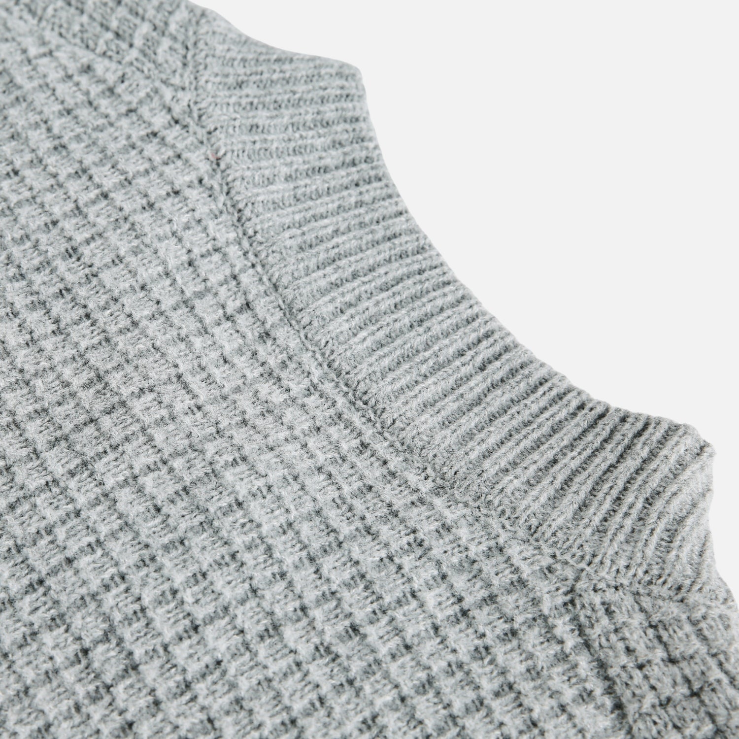 Textured Half-Zip Knit Sweatshirts