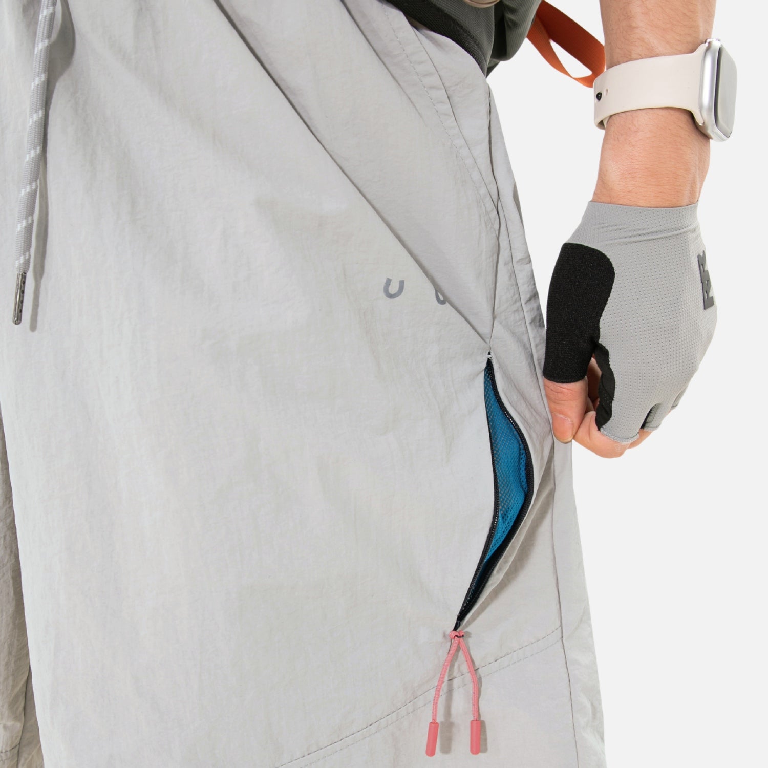 Water-Resistant Mesh Shorts