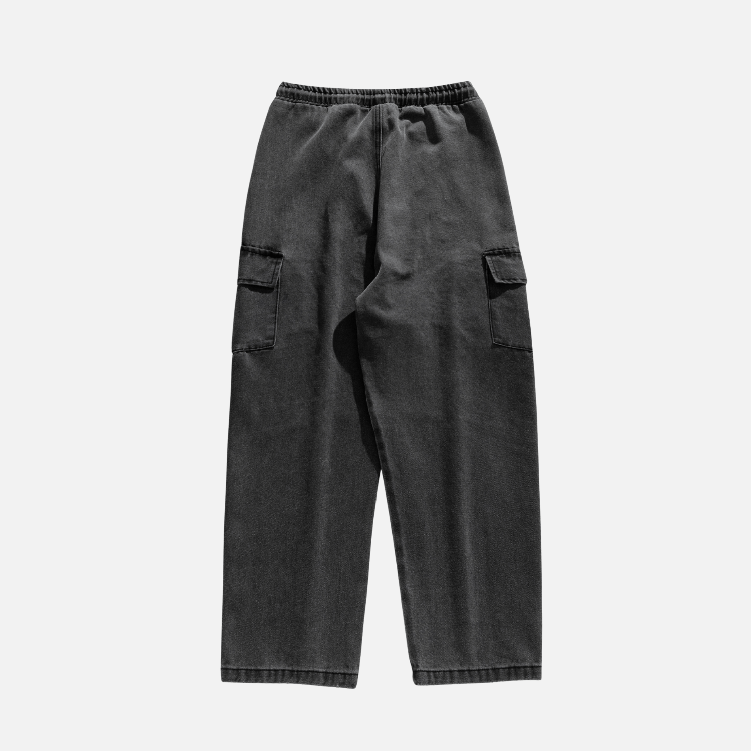 Pocket Patchwork Design Cargo Jeans