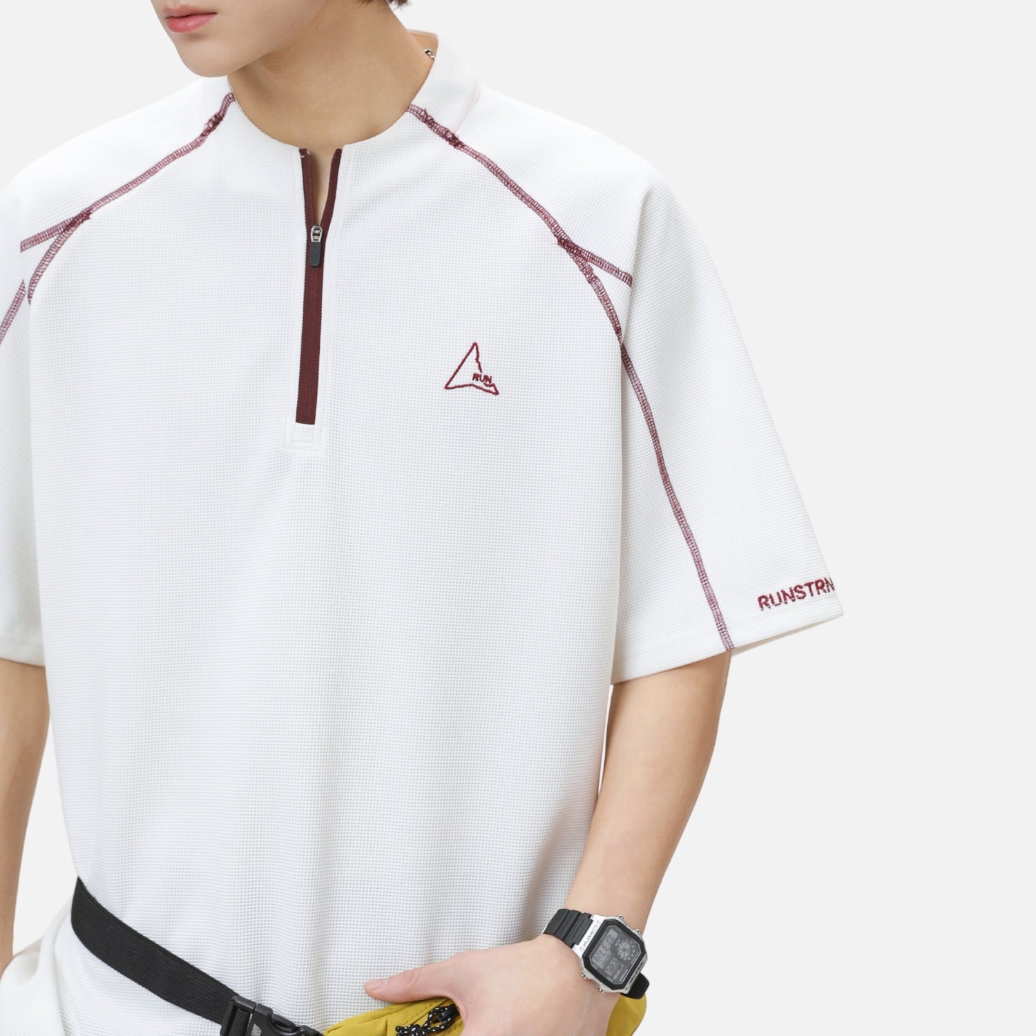 Cooling Quick-Dry Half-Zip Tee