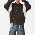 Vintage Colorblock Polo Sweater