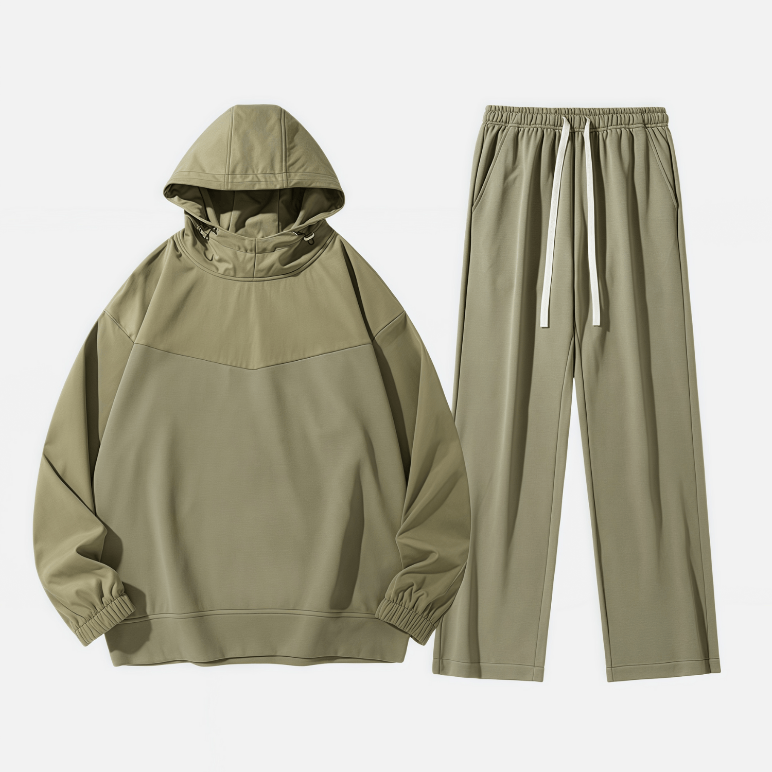 Casual Colorblock Two Piece Set