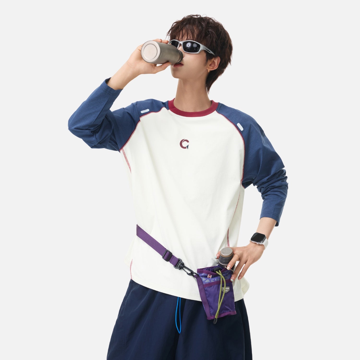 Vintage Raglan Long Sleeve Tee