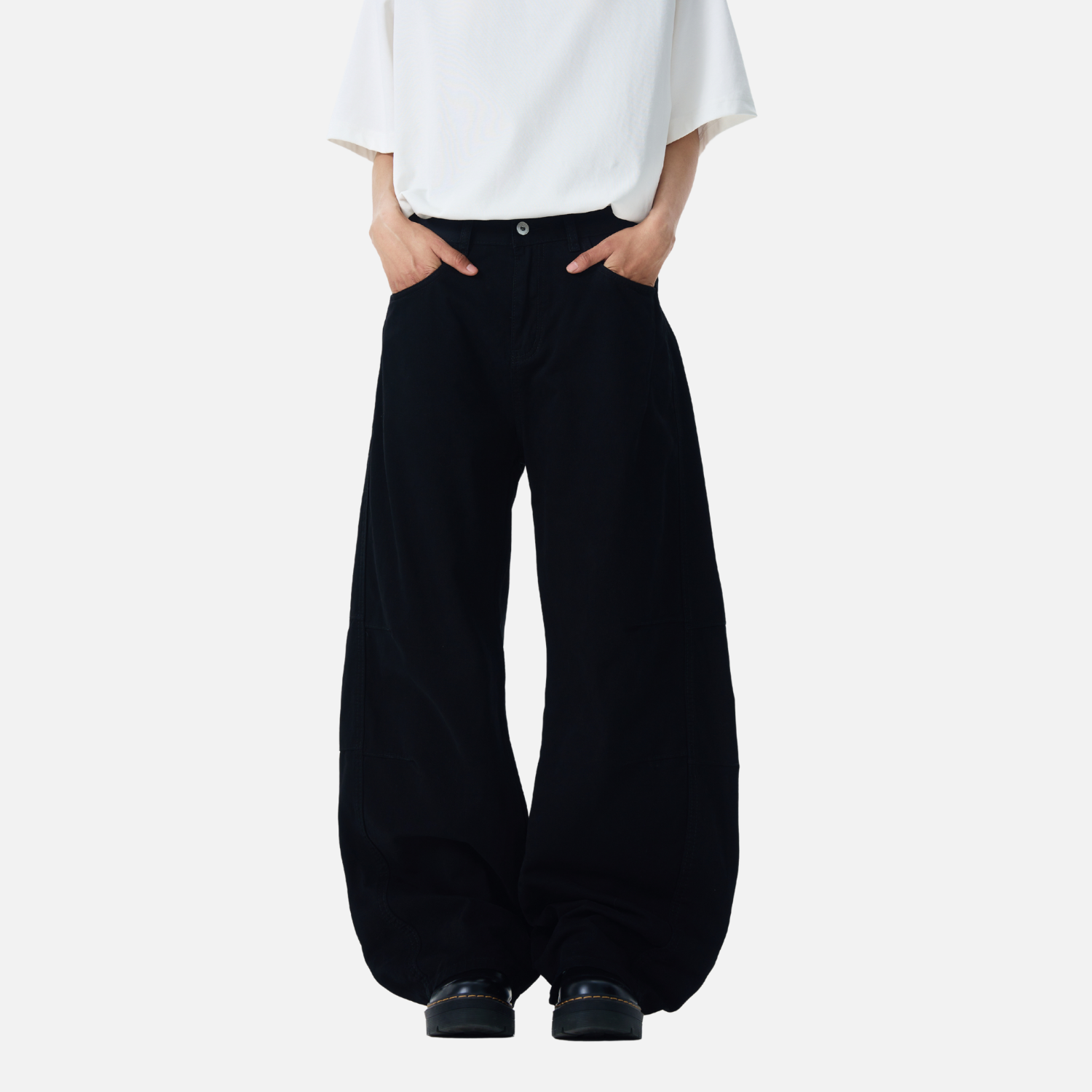 Japanische gewaschene Baggy-Hose für Fallschirmjäger