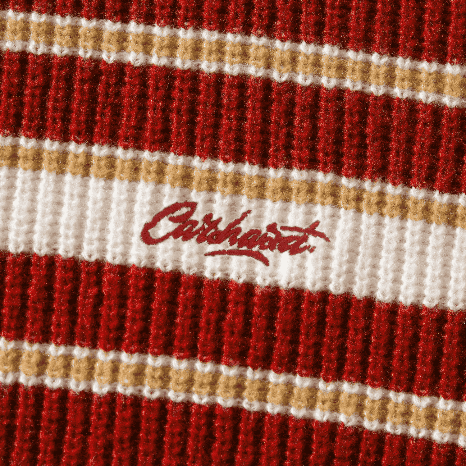 Heavyweight Striped Knit Sweater