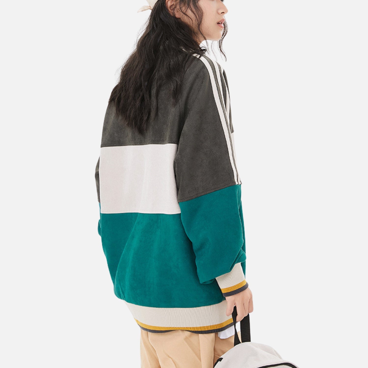 [2x1] Sudadera Colorblock Vintage