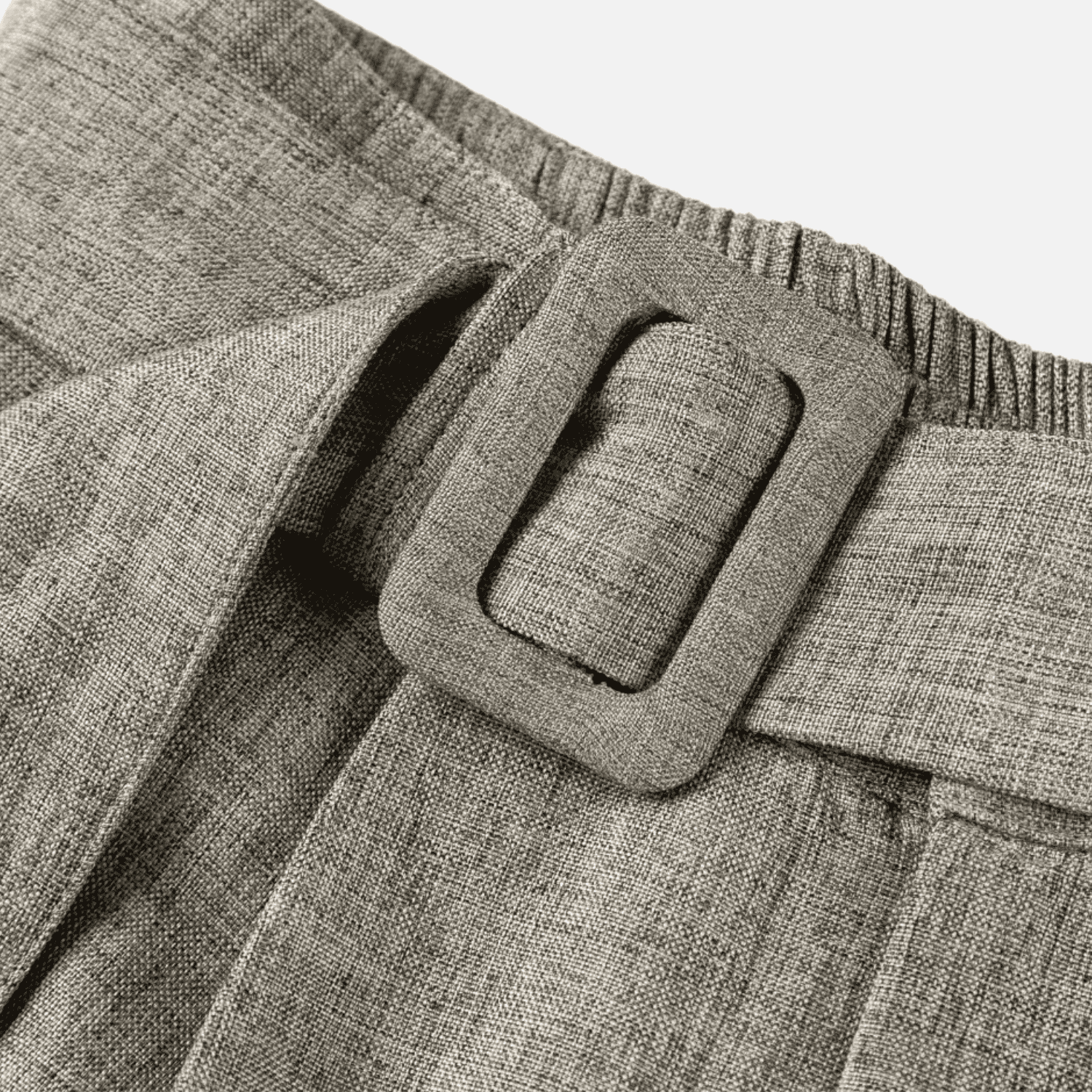 Pleated Drape Blade Baggy Trousers