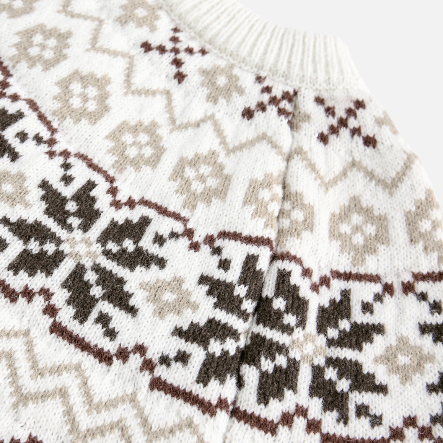 Fair Isle Knit Sweater