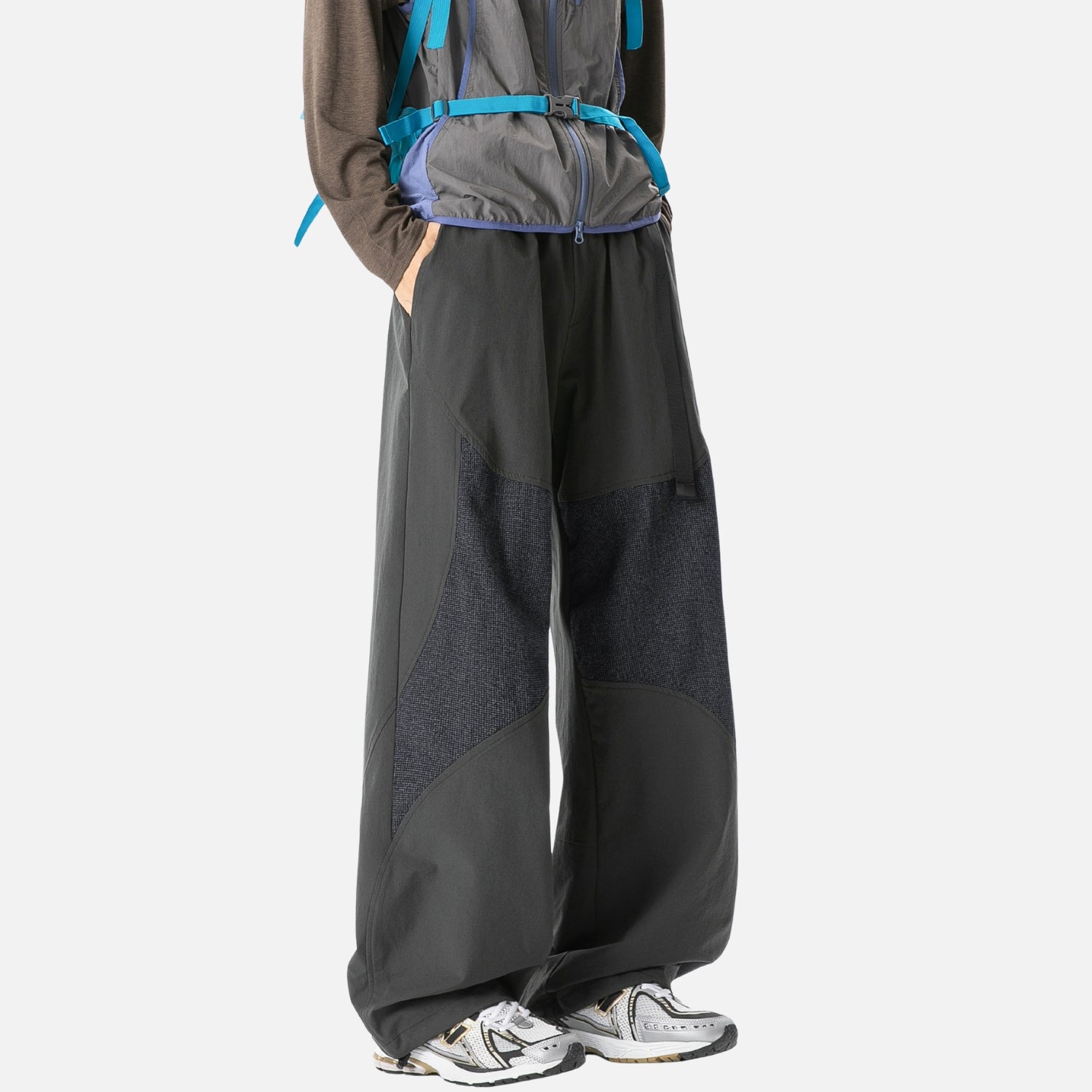 Technical Utility Parachute Pants