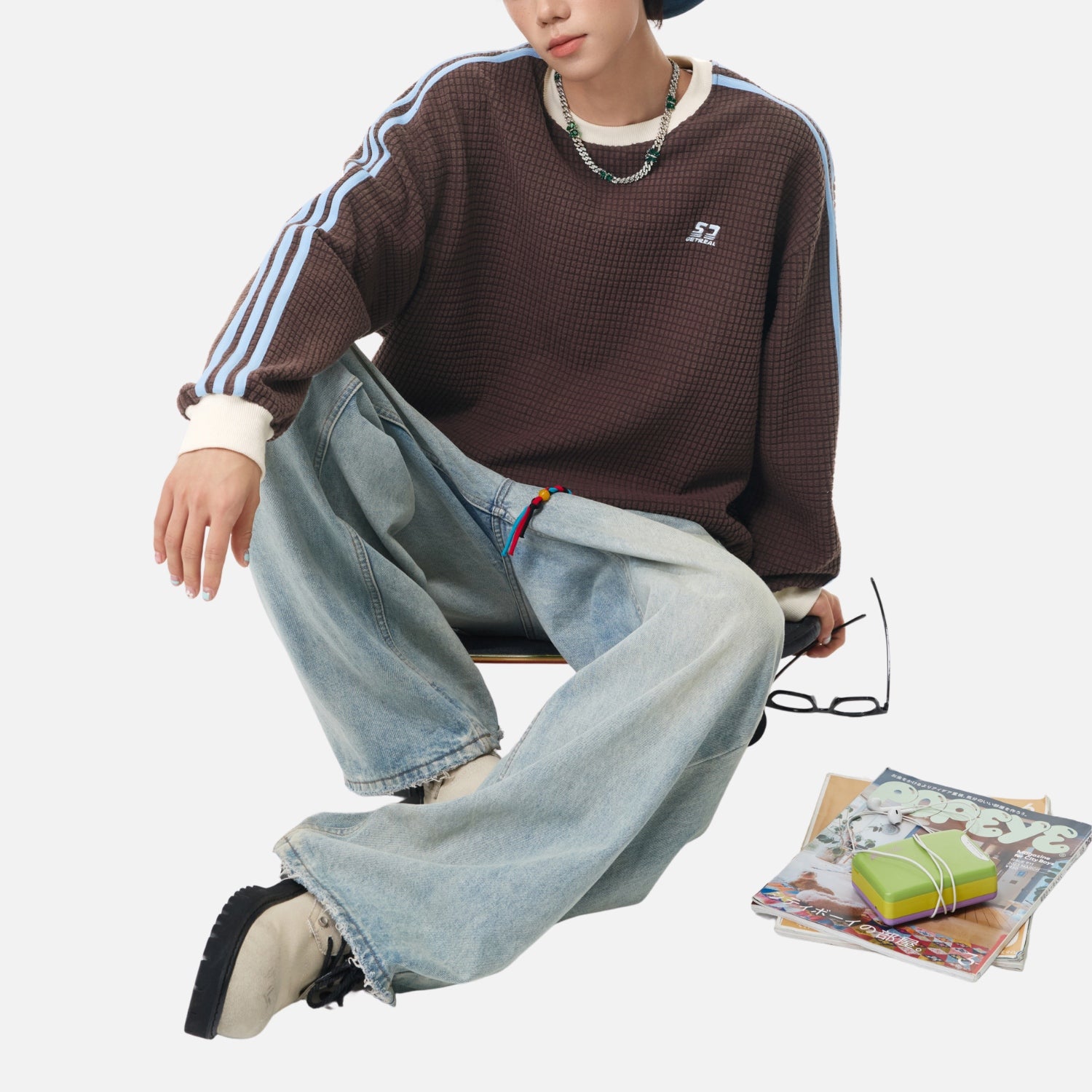 Heavyweight Waffle Sweatshirt