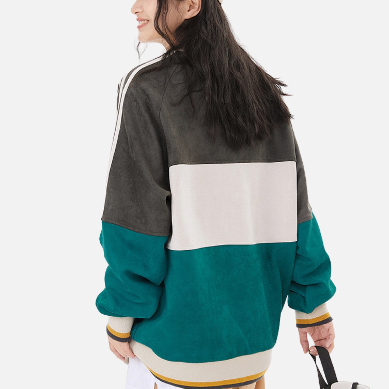Retro Colorblock Sweatshirt