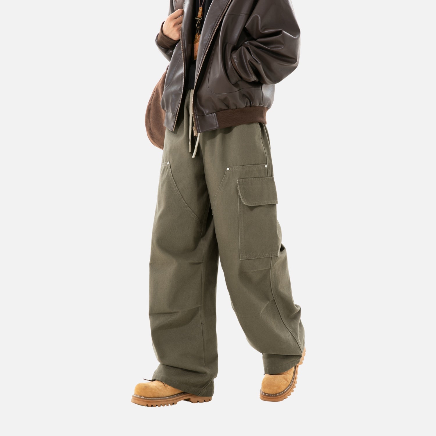 Japanese Utility Cargo Cotton Pants