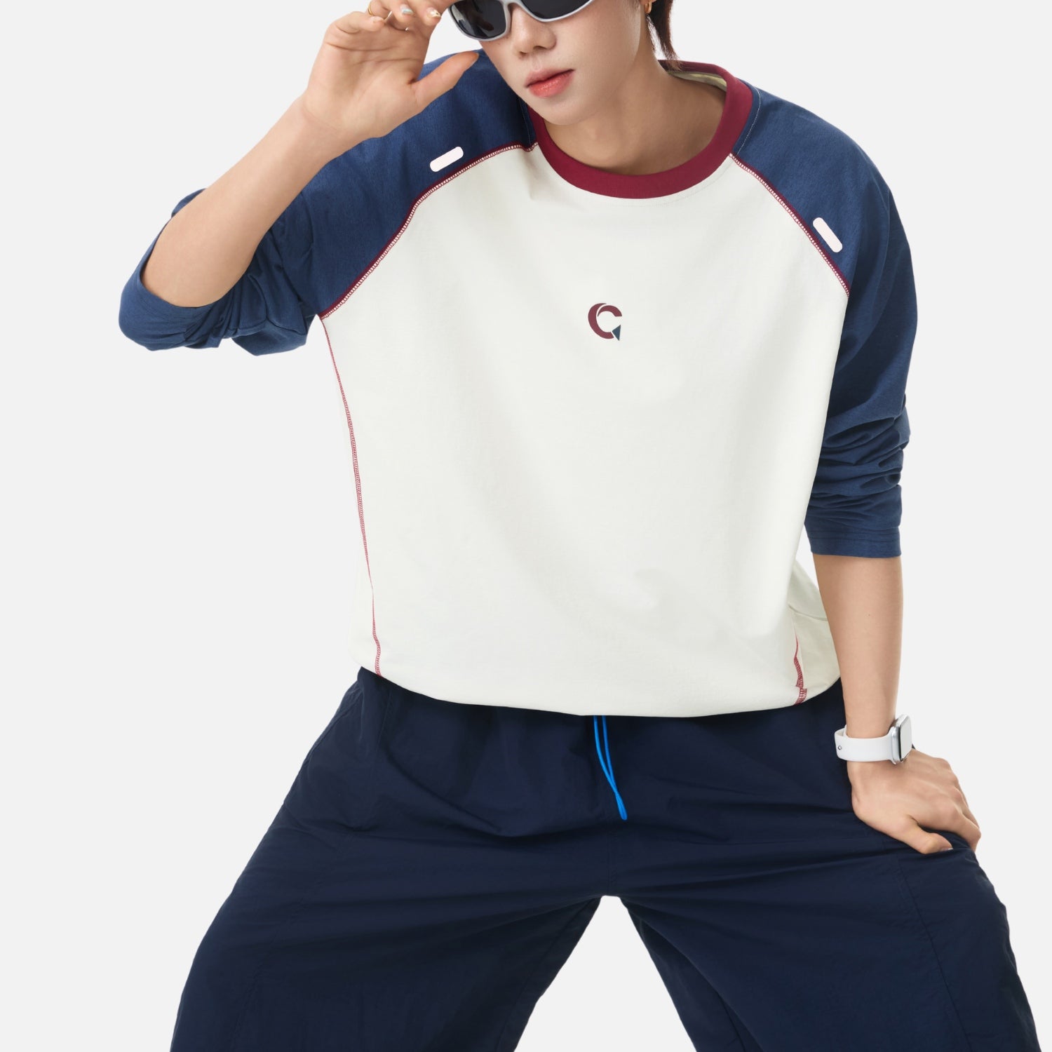 Vintage Raglan Long Sleeve Tee