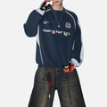 Vintage Racing Raglan Sweatshirt